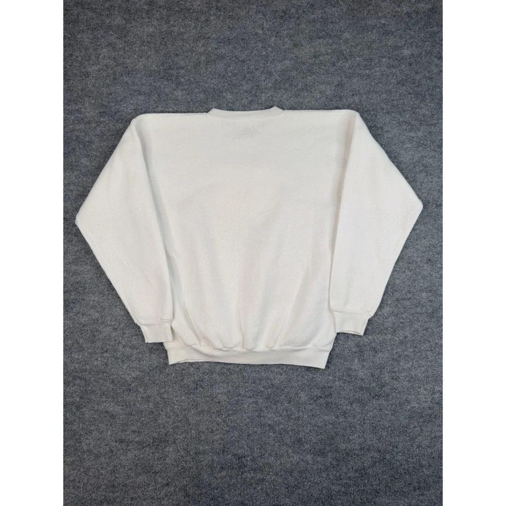 Vintage 1993 Whitetail Deer Crewneck Sweatshirt Made USA Cotton‎ Grove L